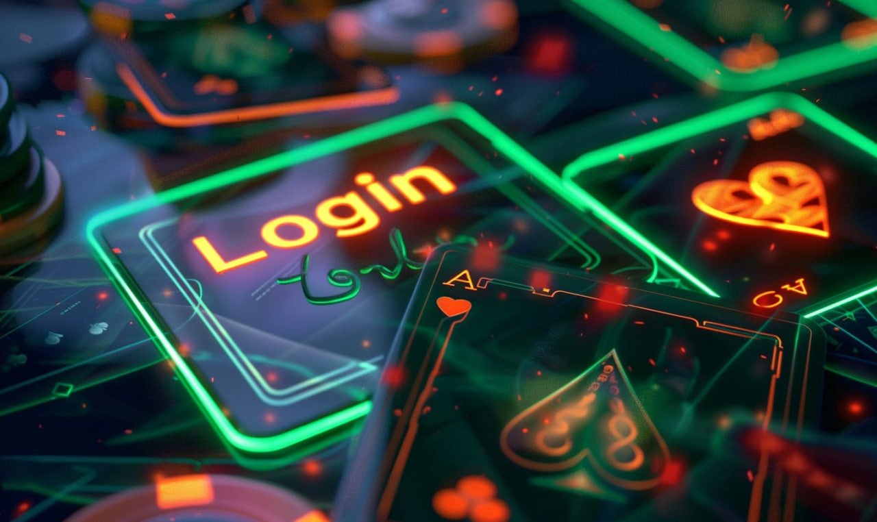 Ikon pendaftaran dan login